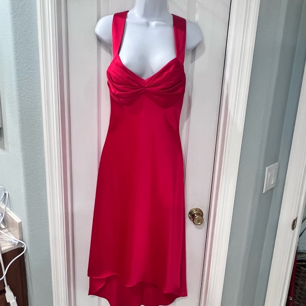 Hot Pink Calvin Klein Cocktail Dress Size 8
